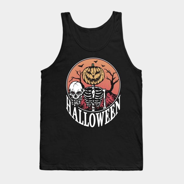 halloween Tank Top by Yohanes Yeesa